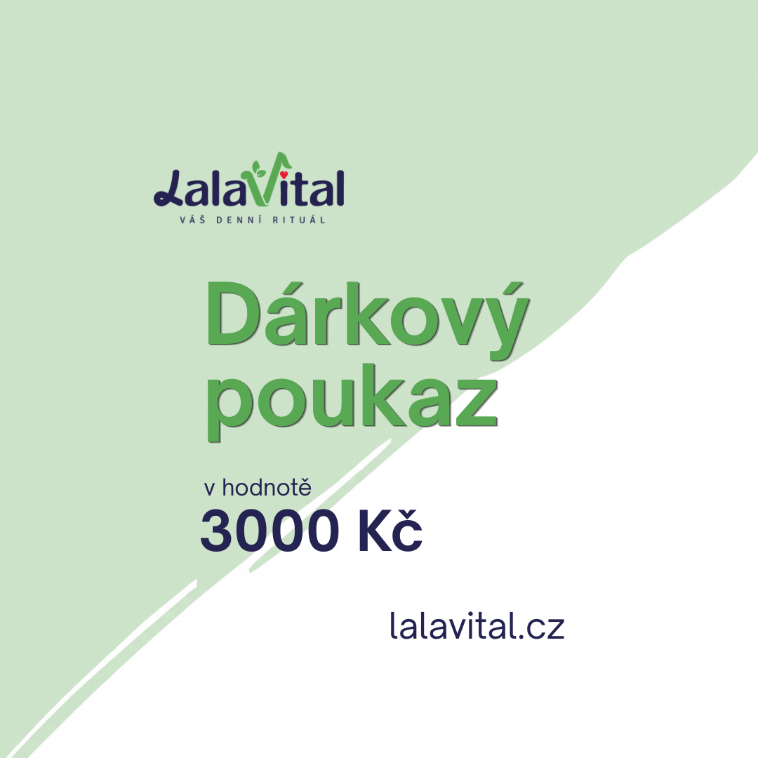 Dárkový poukaz LalaVital