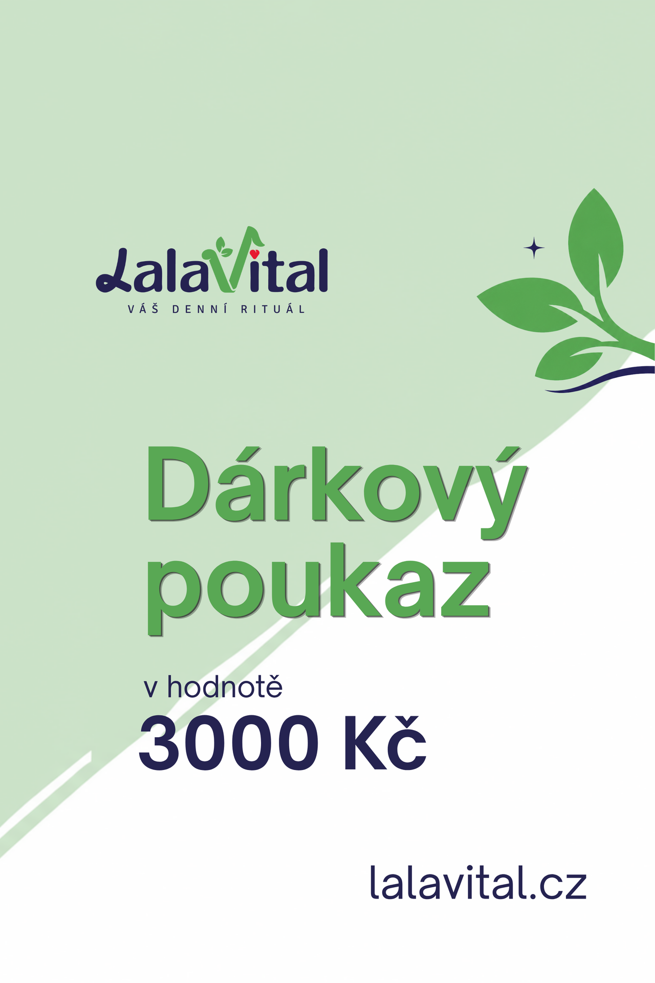 Dárkový poukaz LalaVital